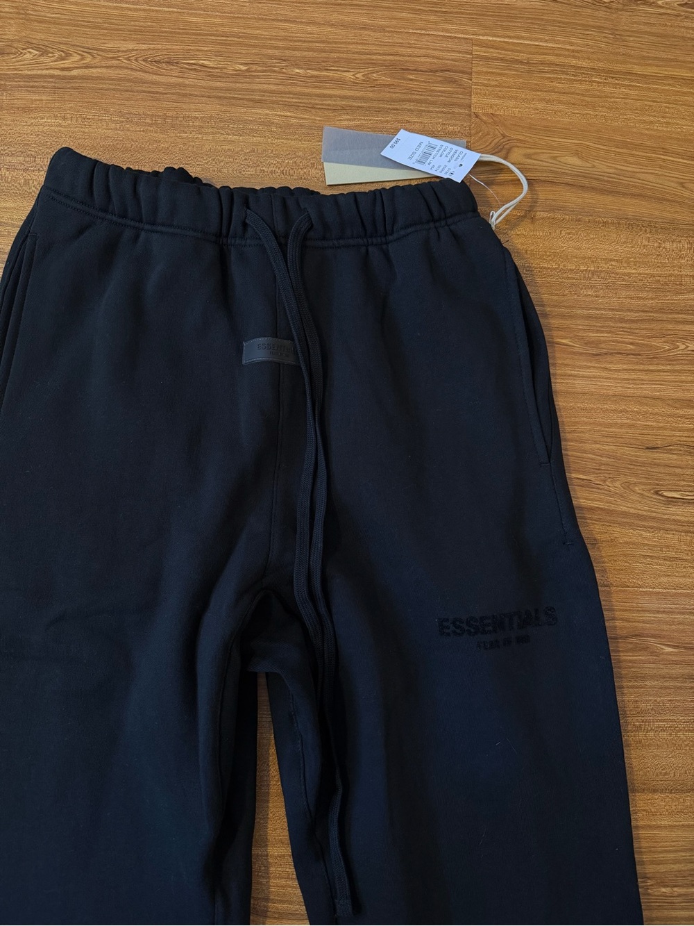 Essentials Black Sweatpants - Picture 4 of 5
